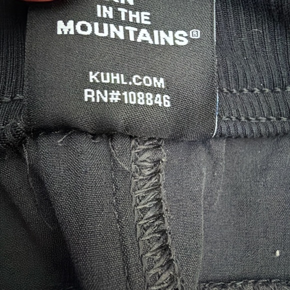 KÜHL Freeflex Dash Pants Women’s M Regular Koal Pull-On UPF 50 Zip Pockets - Picture 7 of 10